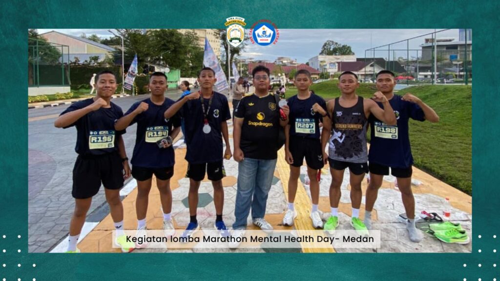 Kegiatan olahraga siswa di sekolah taruna di Medan yang melatih disiplin, kebugaran, dan kerja sama tim dalam sistem pendidikan karakter.